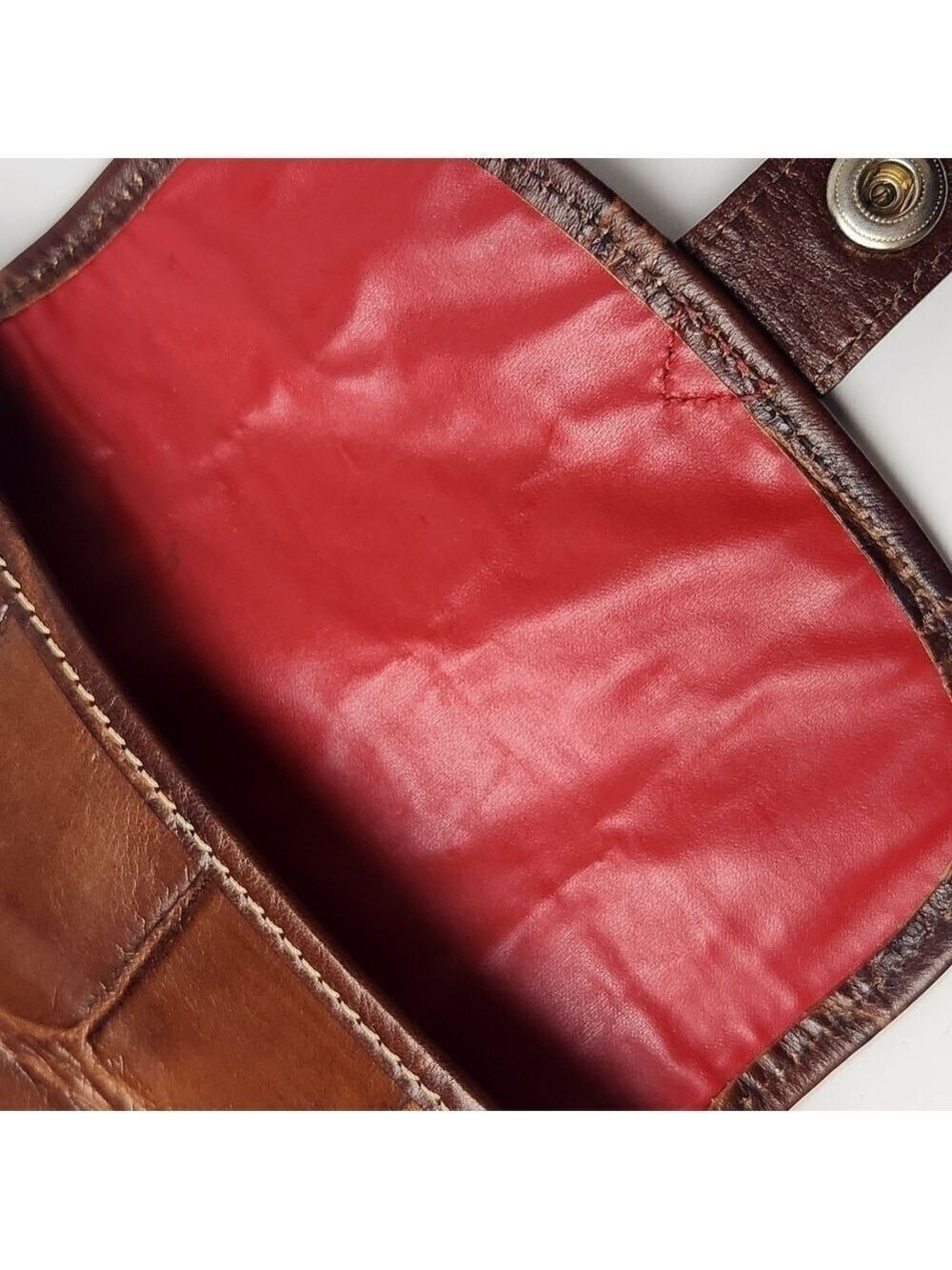Vintage Dooney & Bourke Leather Wristlet Purse - Picture 8 of 13